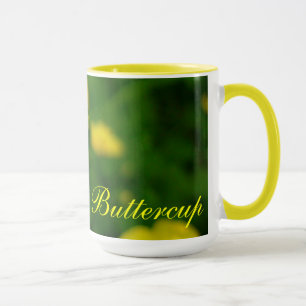 Tasse de fleur de renoncule de tasse de café d'art