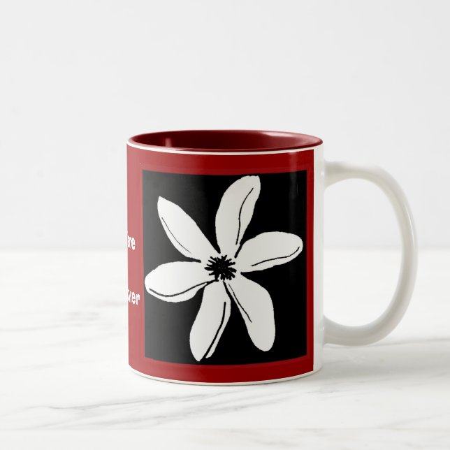 Tasse de fleur de Tiare (Droit)