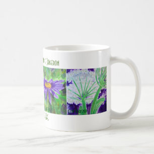Tasse de fleur sauvage