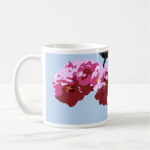 Tasse de fleurs de cerisier