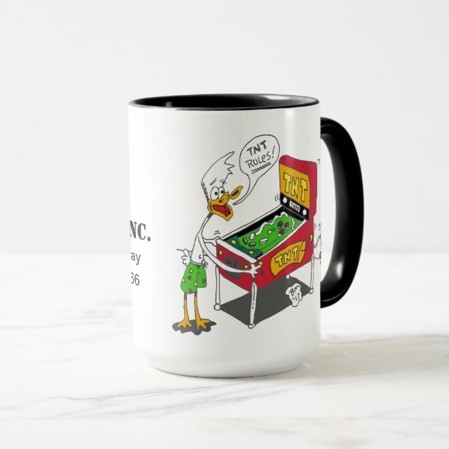 Tasse de flipper de canard de TNT (Devant droit)