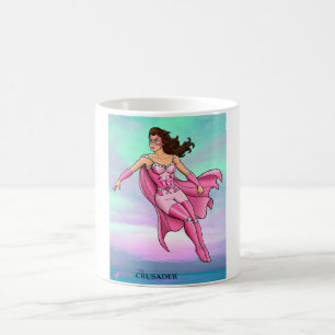 Tasse de flottement de croisé rose