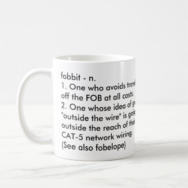 Tasse de Fobbit (Gauche)