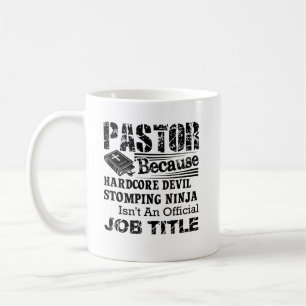 Tasse de fonction de pasteur