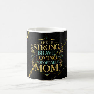 Tasse de fond de veine d'or en marbre noir de luxe