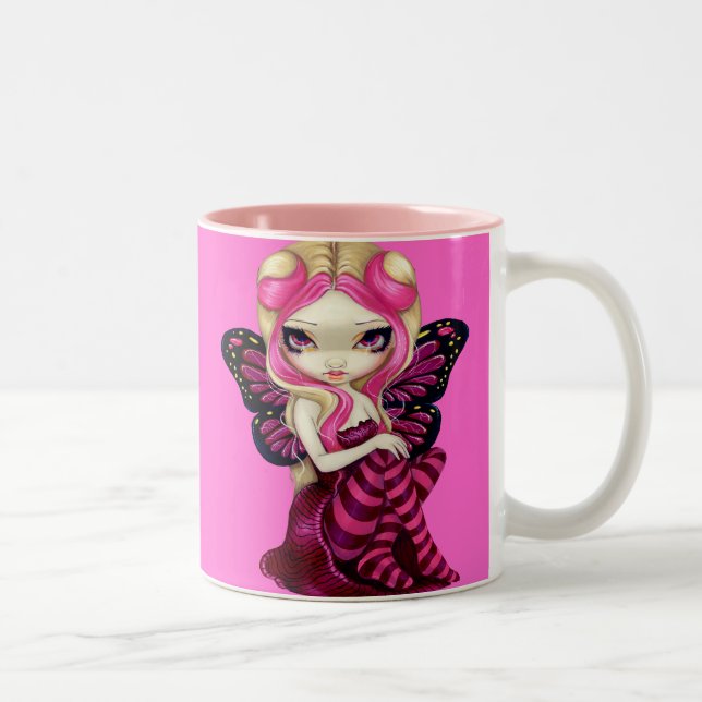Tasse "de foudre rose" (Droit)