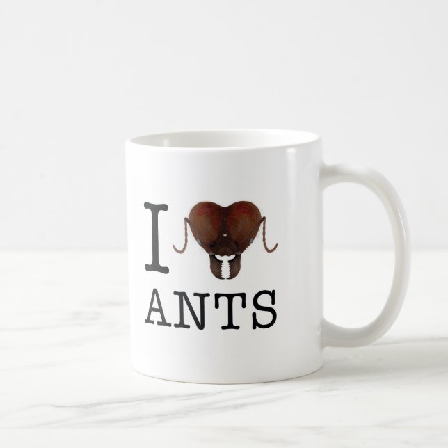 Tasse de fourmis du coeur I (Droite)