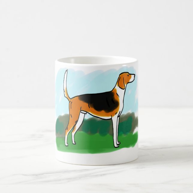 Tasse de fox-hound américain (Centre)