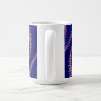 Tasse de fractale - ensemble de Mandelbrot