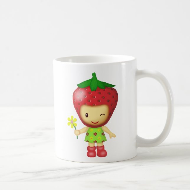 Tasse de fraise (Droite)