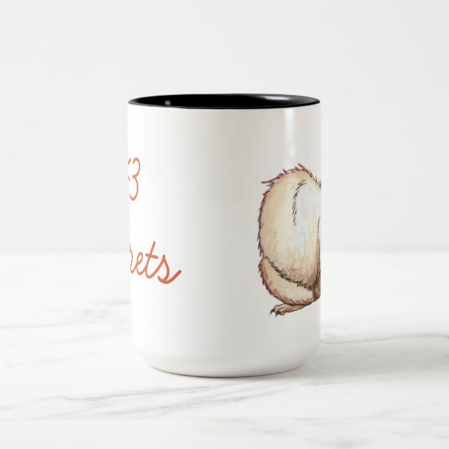 Tasse de furets de coeur (Centre)