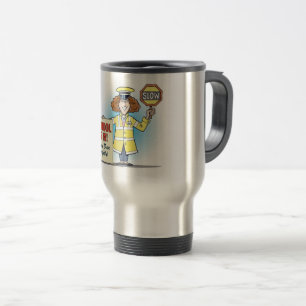 Tasse de garde de croisement d'école