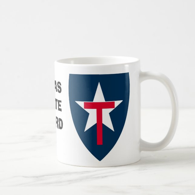 TASSE DE GARDE D'ÉTAT DU TEXAS (Droite)