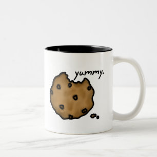 Tasse de gâteau aux pépites de chocolat