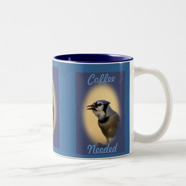 Tasse de geai bleu (Droit)