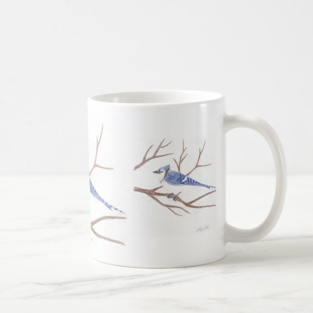 Tasse de geai bleu (Droite)