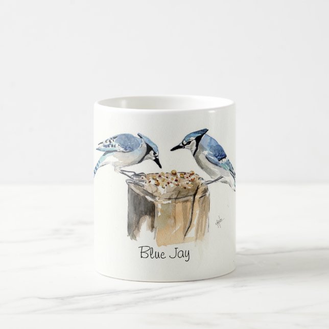 Tasse de geai bleu (Centre)