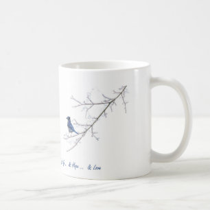 Tasse de geai bleu