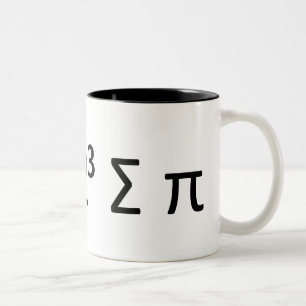 Tasse de geek de maths : i 8 sommes pi