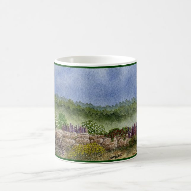 Tasse de "giroflées" (Centre)