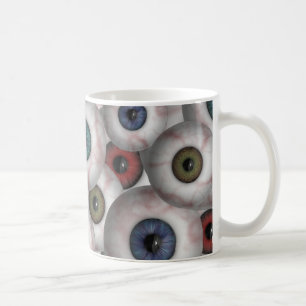 Tasse de globes oculaires