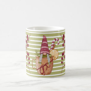 Tasse de Gnome de Noël au Cidre Orange
