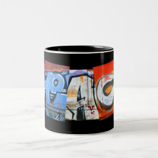 Tasse de graffiti de PAIX