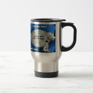 Tasse de grand-mère de polonais de rose de chiot