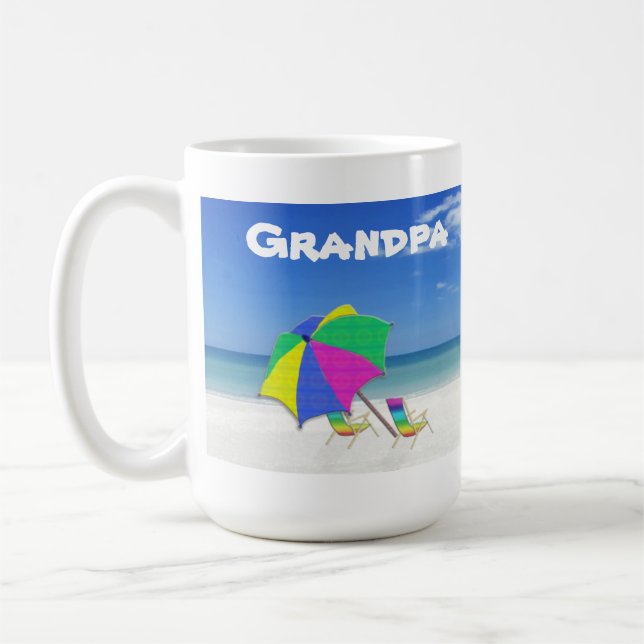Tasse de grand-papa de Snowbirds de la Floride (Gauche)