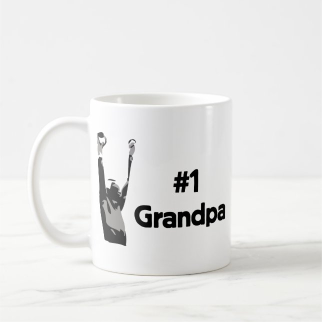 Tasse de grand-papa du numéro 1 (Gauche)