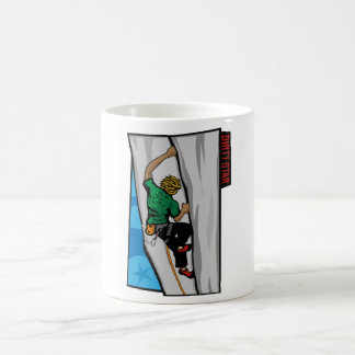 Tasse de granit d'escalade