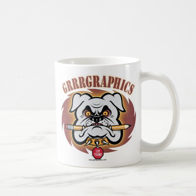 Tasse de graphiques de Grrr (Droite)