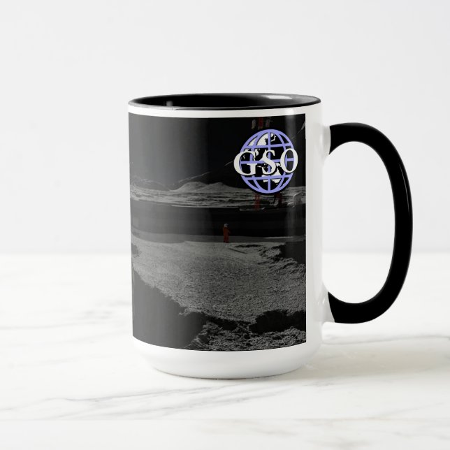 Tasse de GSO "à la lune et au-delà. " (Droite)