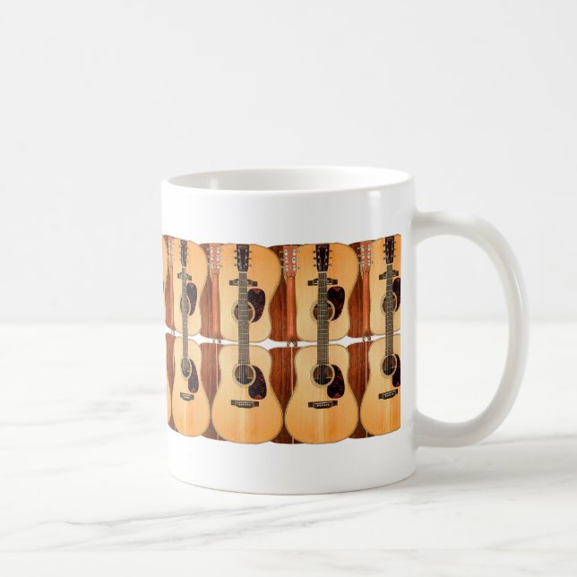 Tasse de guitare acoustique (Droite)