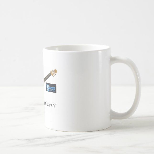 Tasse de guitare de Hank Marvin de brûlures (Droite)