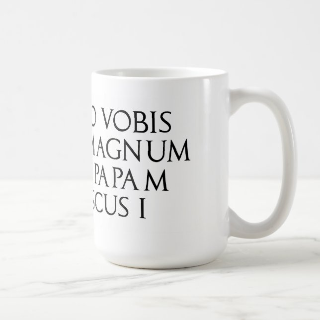 Tasse de Habemus Papam (Droite)