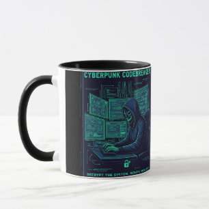 Tasse de Hacker Programmeur Codebreaker Cyberpunk