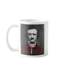 Tasse de Haiku d'Edgar Allan Poe