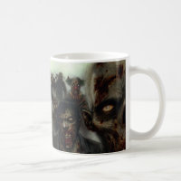 Tasse de Halloween de zombis