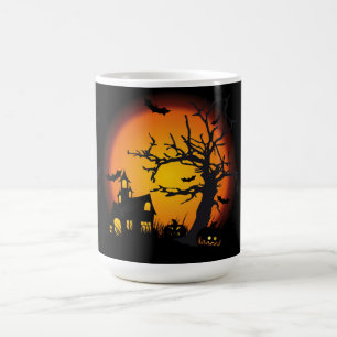 Tasse de Halloween/scène hantée