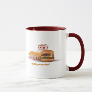 Tasse de Hamburger-n-Fritures