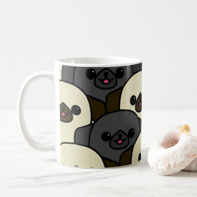 Tasse de Hank et de Polly (Avec donut)