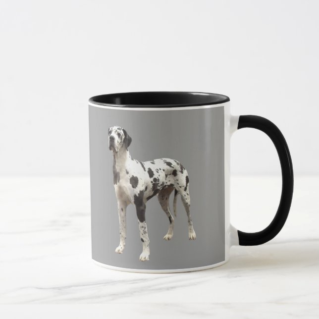 Tasse de harlequin de great dane (Droite)