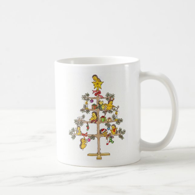 Tasse de hérisson de Noël (Droite)