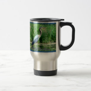 Tasse de héron de grand bleu