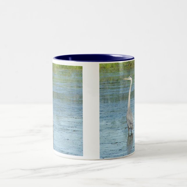 Tasse de héron de grand bleu (Centre)
