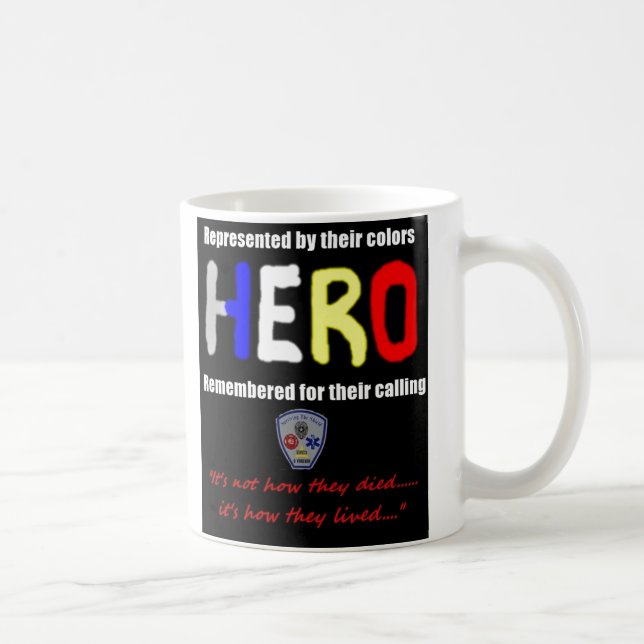 Tasse de HÉROS, "il n'est pas comment ils sont (Droite)