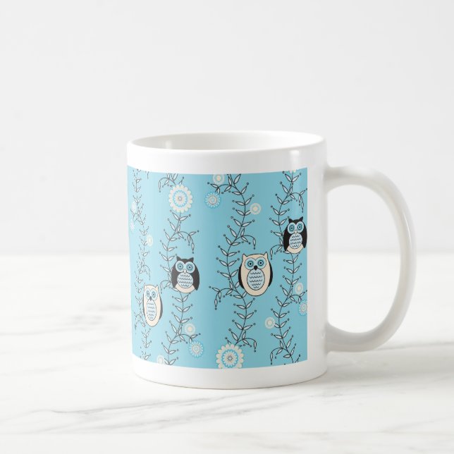 Tasse de hiboux d'hiver (Droite)