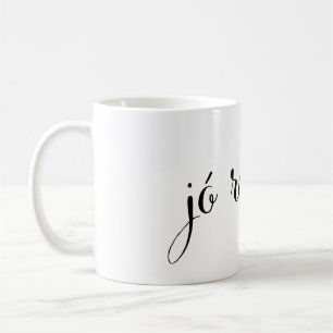 tasse de Hongrois bonjour de reggelt de jó