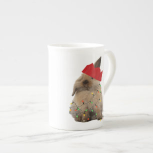 Tasse de houblon de porcelaine tendre de lapin de